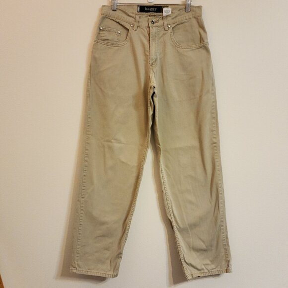 Vtg Levi's Silvertab Baggy Khaki Jeans Men 32 x 30 90's Skater Casual Athleisure
